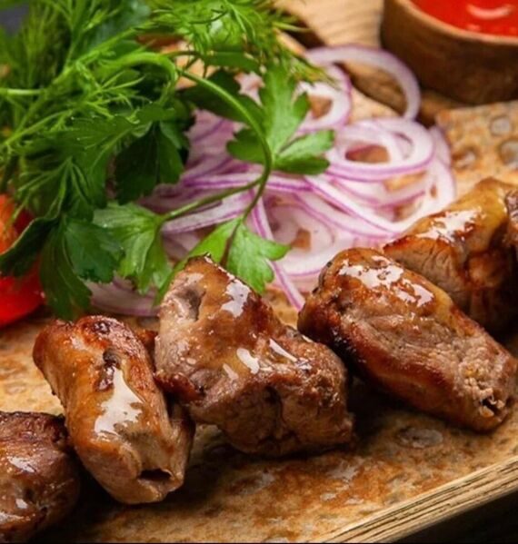 Шашлык из свинины (шея)